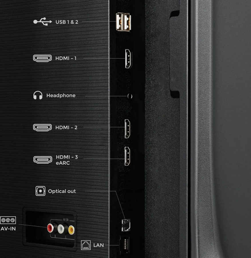 Vu GloQLED Series 55 inch Ultra HD 4K Smart QLED TV (55GLOQLED25)