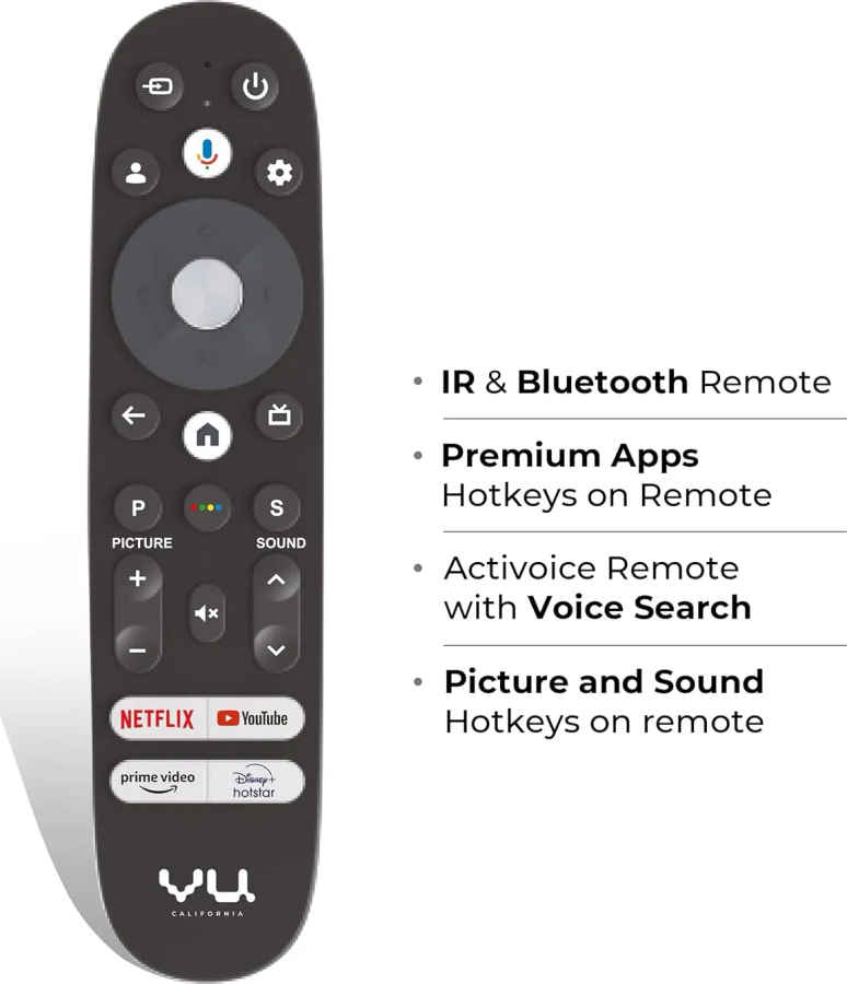 Vu Masterpiece Series 50 inch Ultra HD 4K Smart QLED TV (50VIBE24)