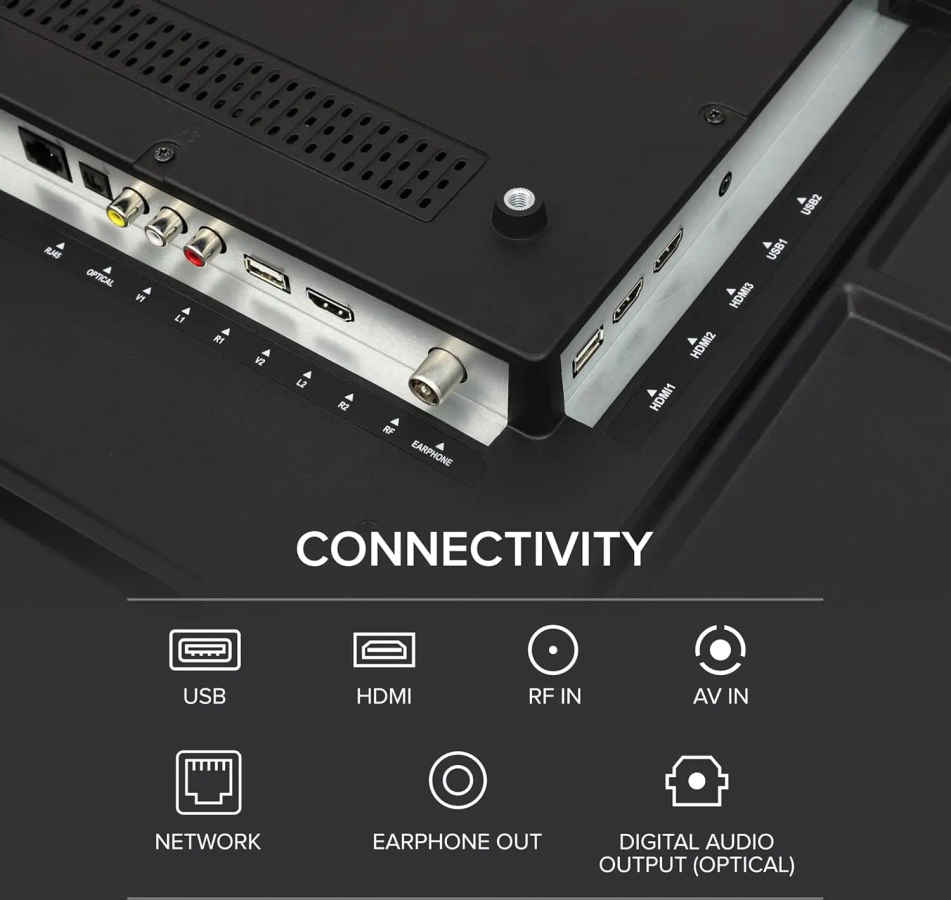 VW VW50GQ1 50 inch Ultra HD 4K Smart QLED TV