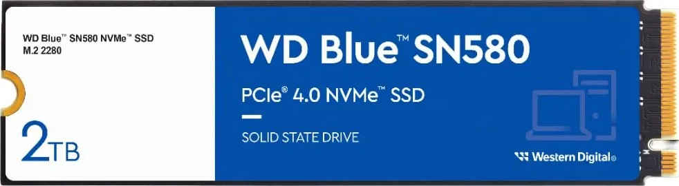 WD Blue SN580 2TB Internal Solid State Drive