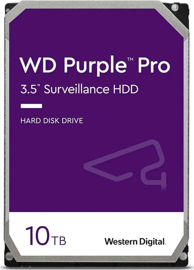 WD Purple Pro WD101PURP 10 TB Surveillance Hard Disk Drive