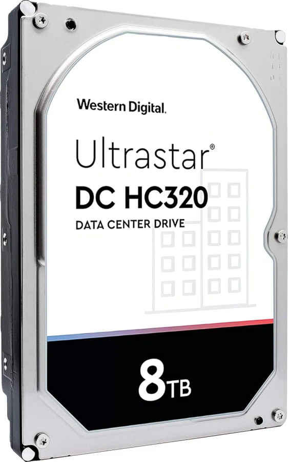 WD Ultrastar DC HC320 8TB SATA Internal HDD