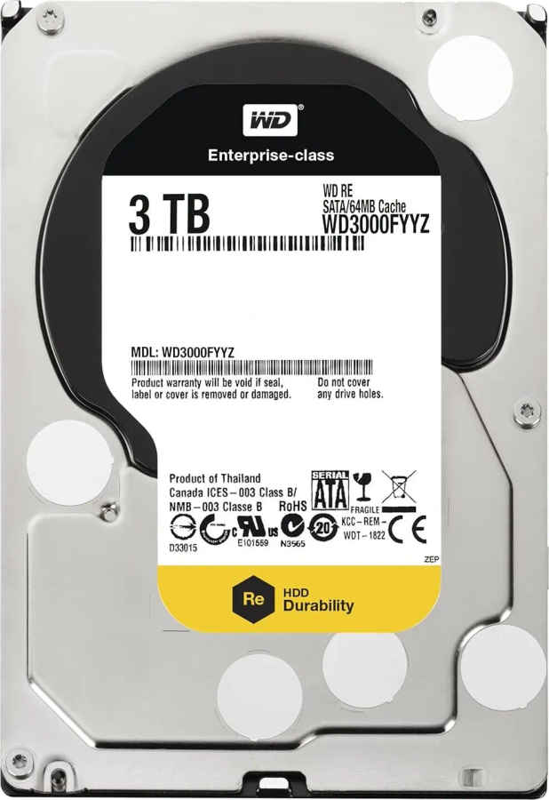 WD WD3000F9YZ 3TB Internal Hard Drive
