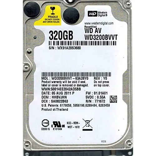 WD WD3200BVVT 320 GB Laptop Internal Hard Disk Drive