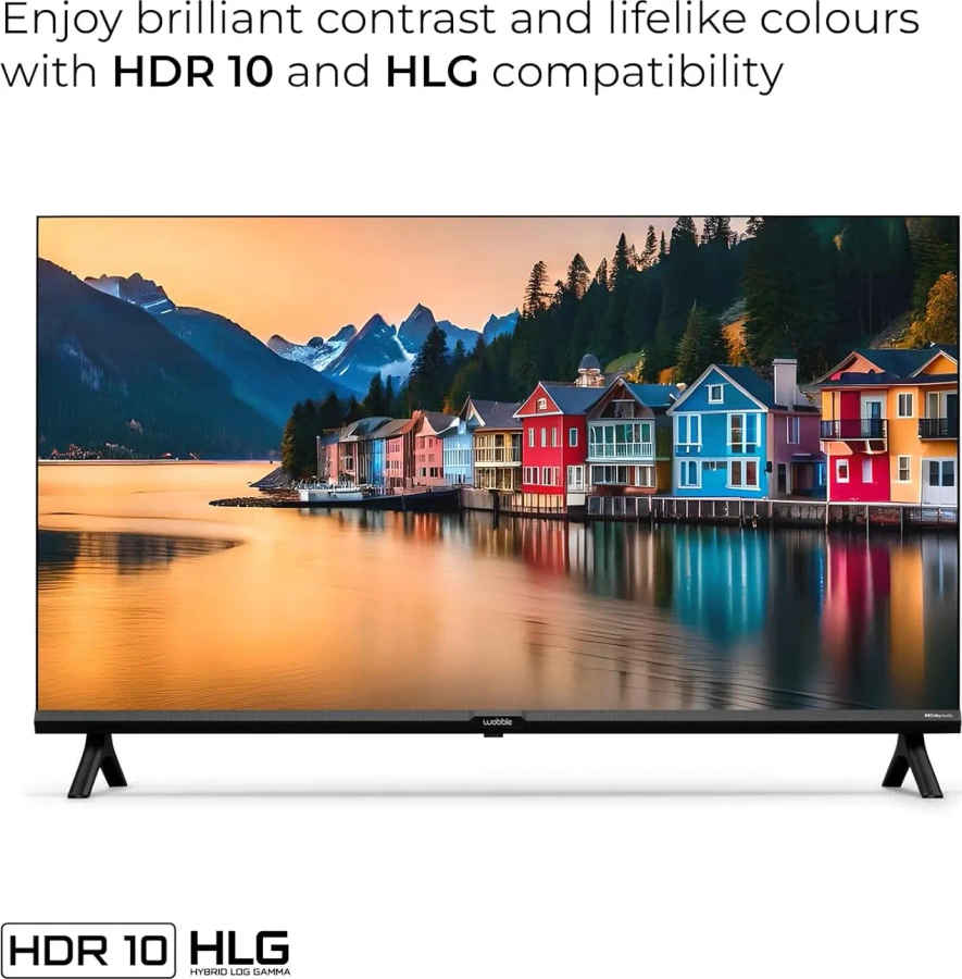 Wobble QD Series 43 inch Ultra HD 4K Smart QLED TV (WB43GTAW9602QD)
