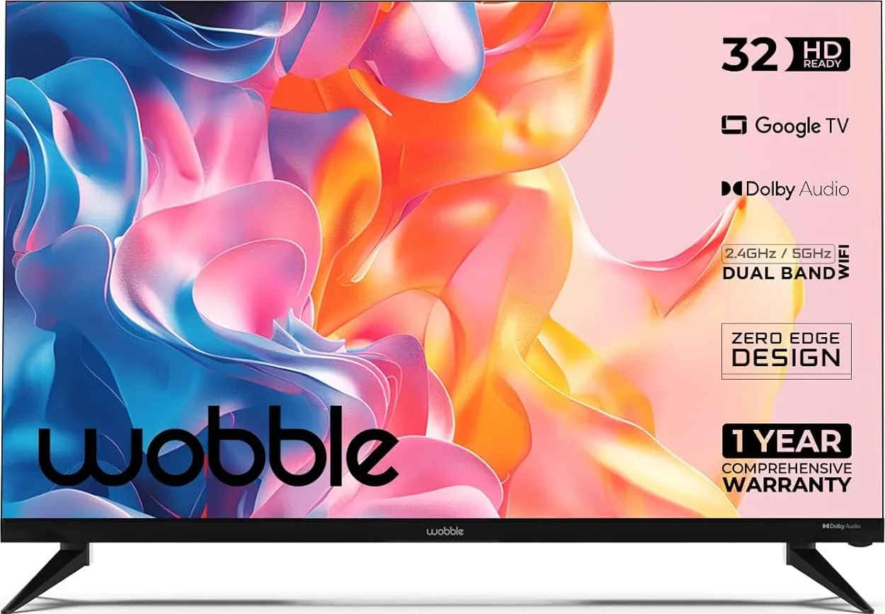 Wobble UD Series 32 inch HD Ready Smart LED TV (WB32GTAW9216HDFL)