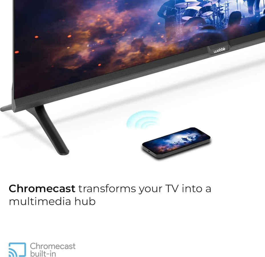 Wobble UD Series 50 inch Ultra HD 4K Smart LED TV (WB50GTAW9602UDFL)