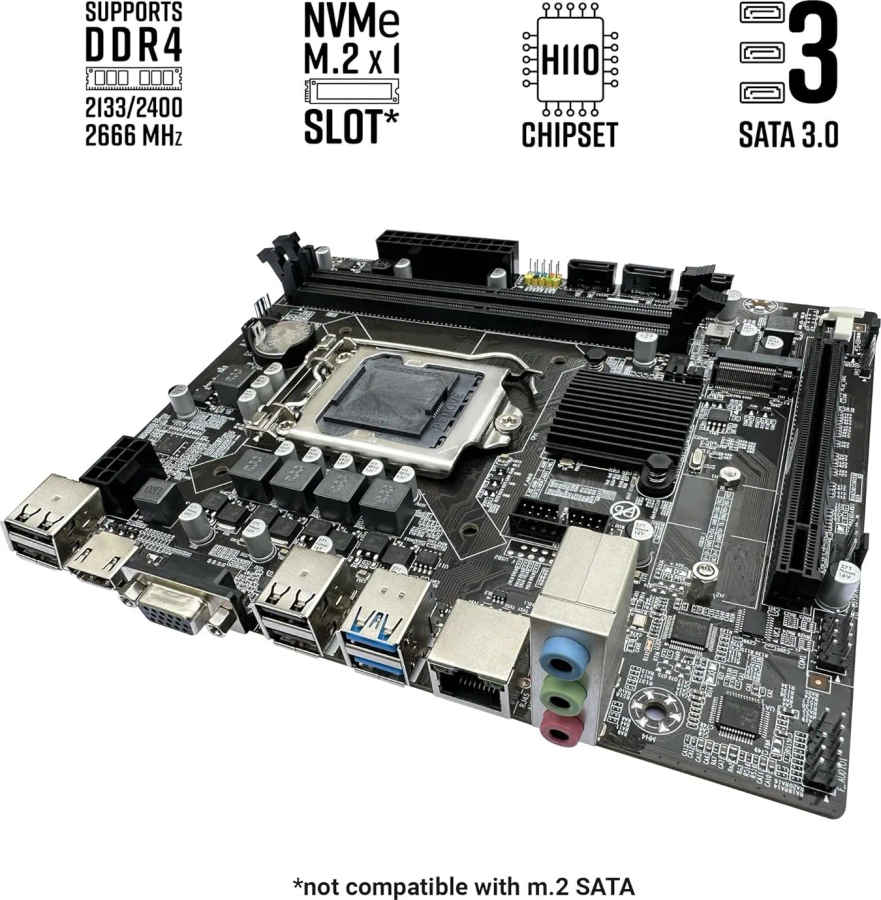 Zebronics ZEB-H110M2 Motherboard