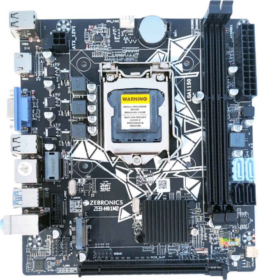 Zebronics ZEB-H81M2 Motherboard