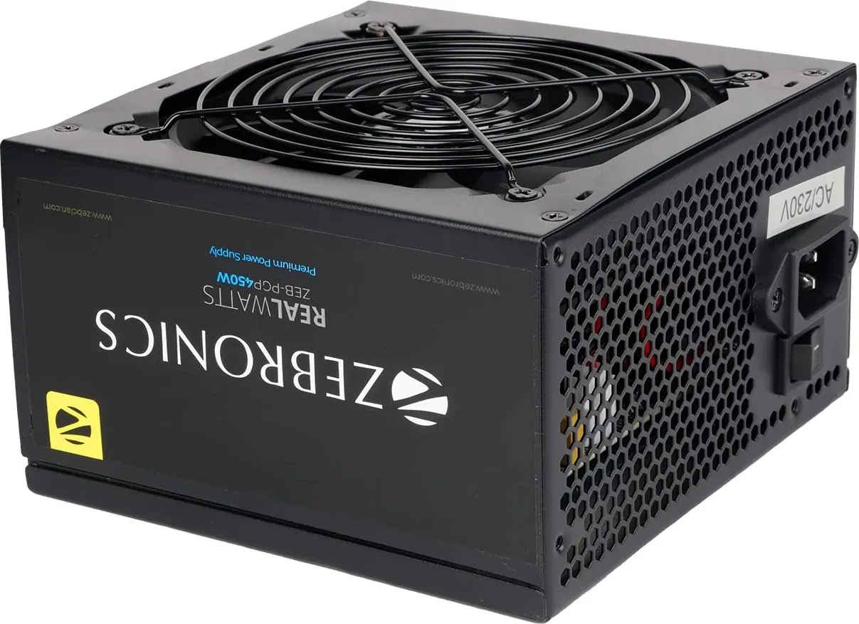 Zebronics Zeb-PGP450W 450 Watts 80 Plus Bronze PSU