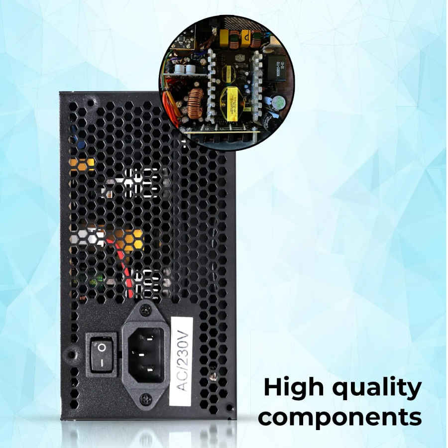 Zebronics ZEB-VS500Z RGB 500 Watts PSU