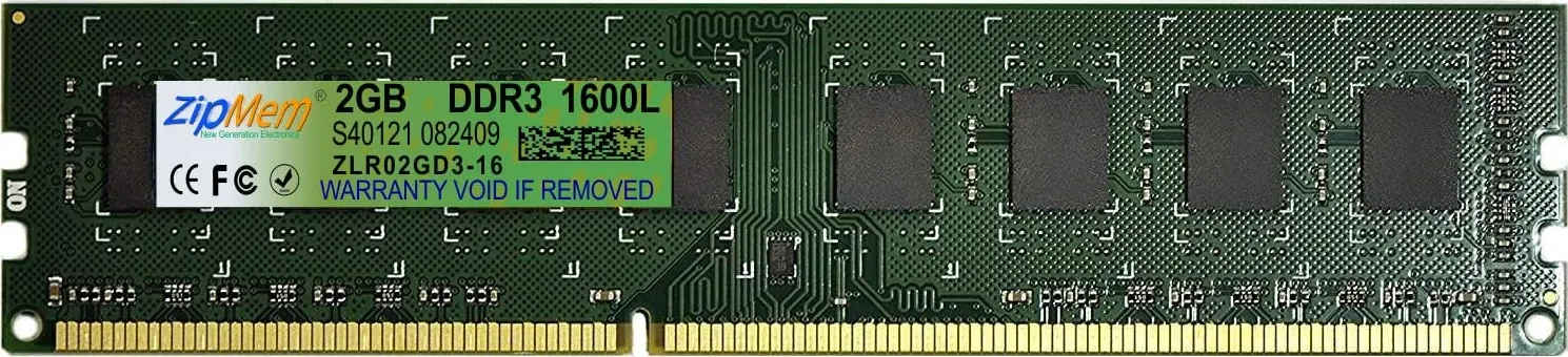 Zipmem ZLR02GD3-16 DDR3-1600 Desktop RAM