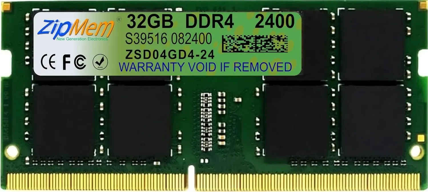 Zipmem ZSD04GD4-24 32 GB DDR4-2400 Laptop RAM