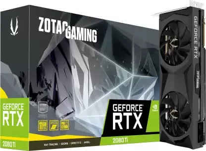Zotac Nvidia GeForce RTX 2080Ti Twin Fan 11GB GDDR6 Graphics Card