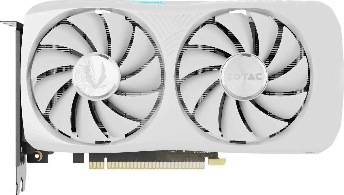 Zotac NVIDIA GeForce RTX 4060 Ti Twin Edge OC White Edition 8 GB GDDR6X Graphics Card