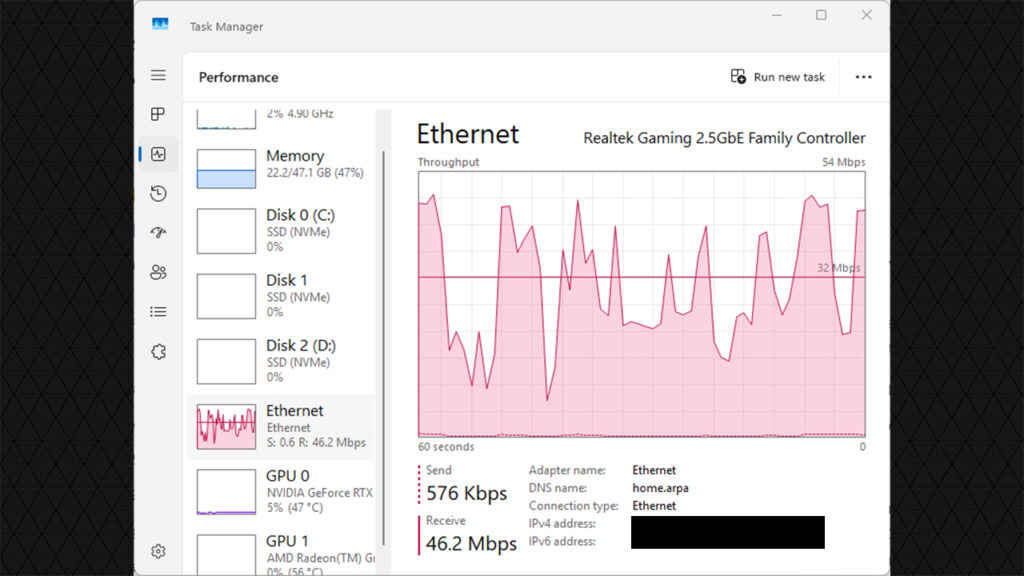 NVIDIA GeForce Now India Bandwidth usage