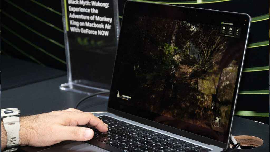 NVIDIA GeForce Now India laptop