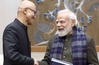 Microsoft announces USD 17.5 billion investment in India after Satya Nadella’s meeting with PM Modi