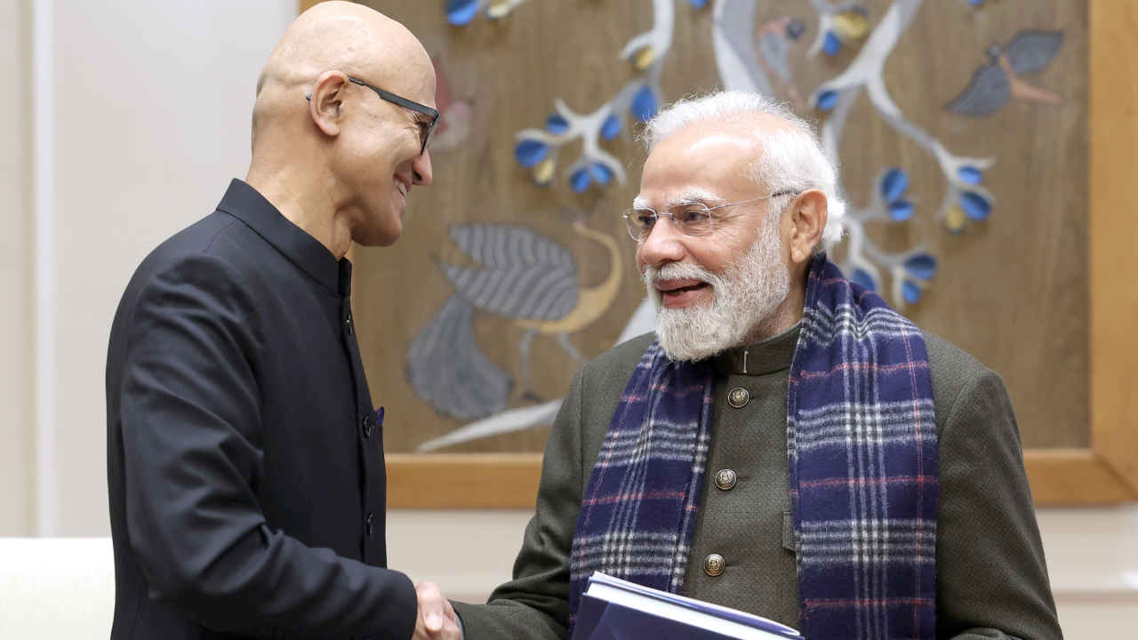 Microsoft announces USD 17.5 billion investment in India after Satya Nadella’s meeting with PM Modi