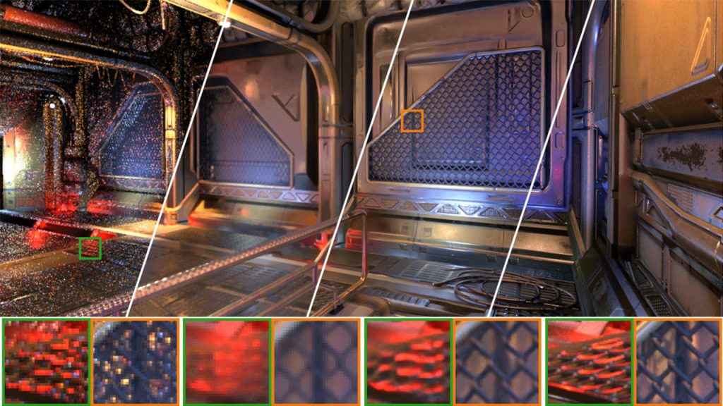 AI Denoiser and filters in Games