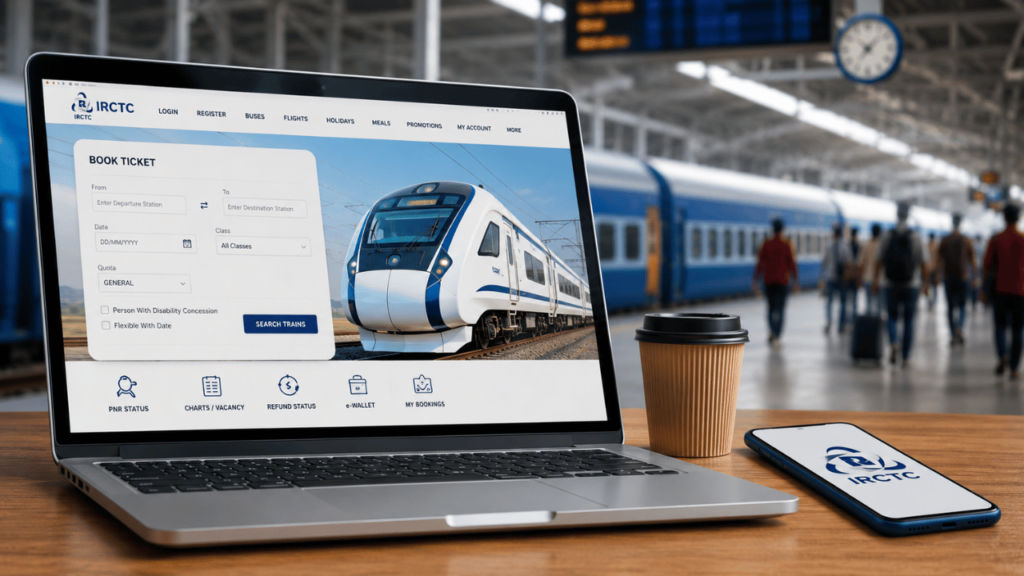 New IRCTC website beta
