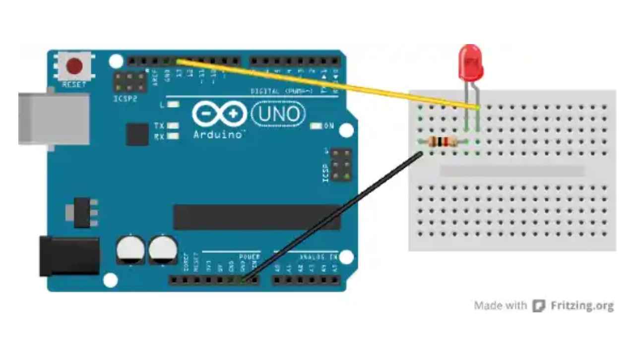 Blinking an LED with the Arduino IDE