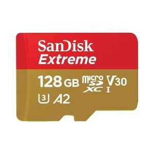 SanDisk Extreme 128 GB A2 V30 UHS-III microSDXC Card