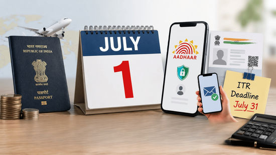 New rules from July 1: Passport application price hike, mAadhaar app retiring and more