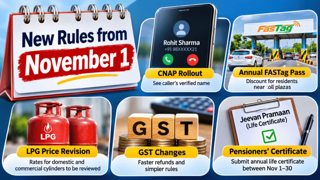 New rules from November 1-1