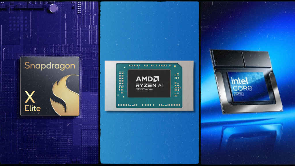 Plenty of choice for processors - AMD, Intel and Qualcomm