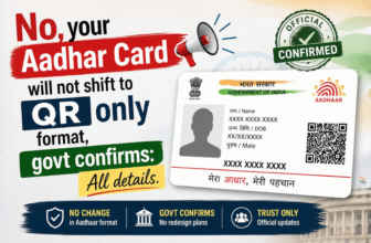 No, your Aadhar Card will not shift to QR only format, govt confirms All details
