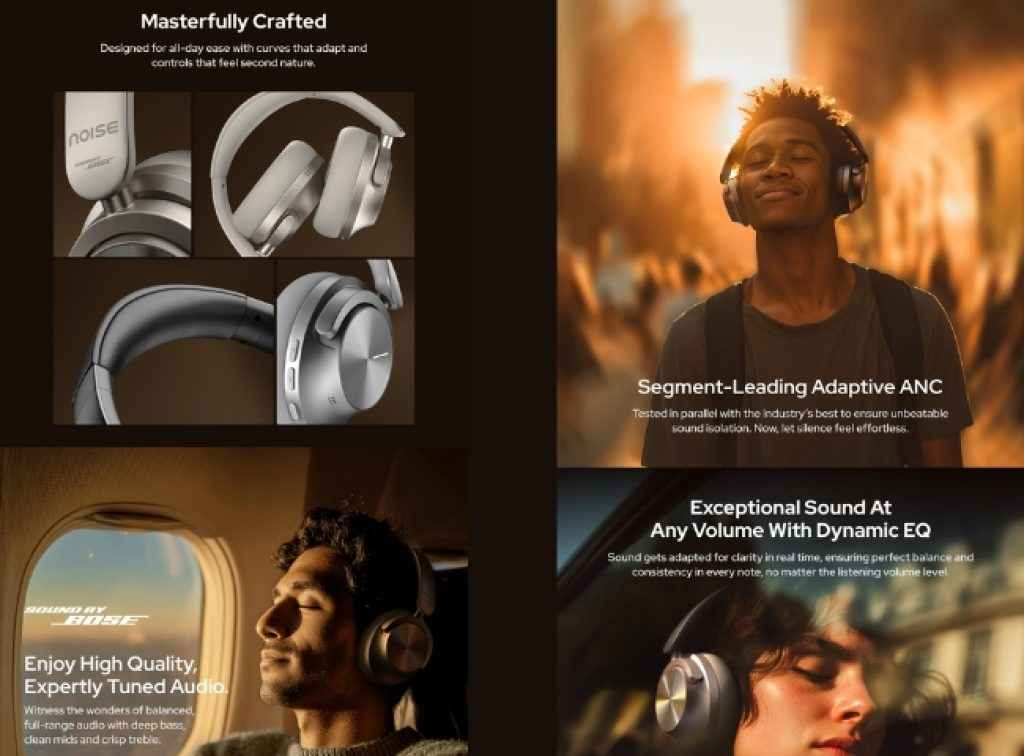 Noise Master Buds Max sound by Bose