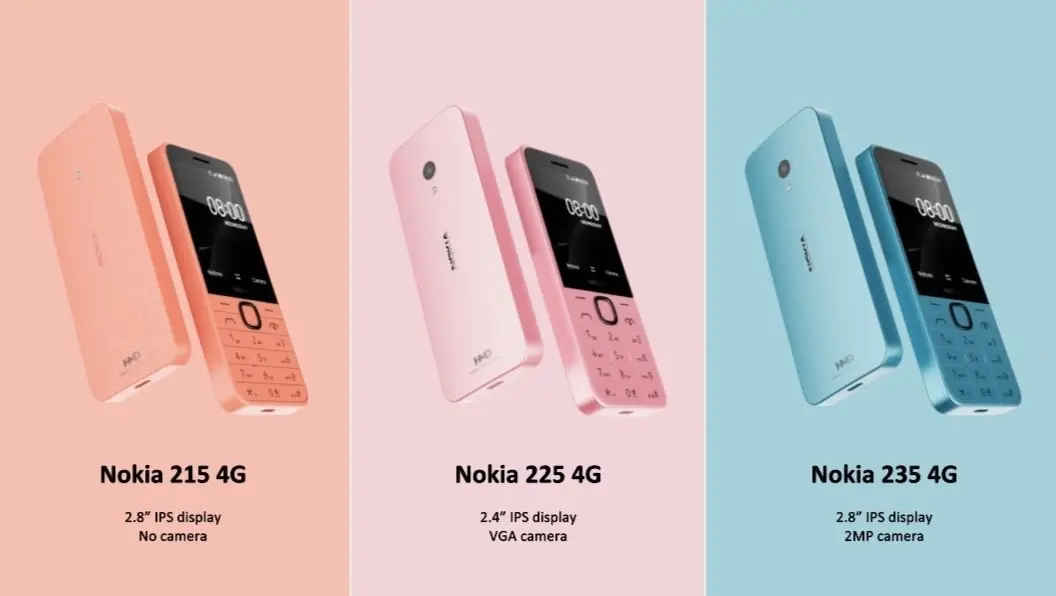 Nokia লঞ্চ করল এক সাথে 3 সস্তা ফোন, বেশি ব্যাটারি ব্যাকআপ সহ মিলবে Unisoc T107 প্রসেসর
