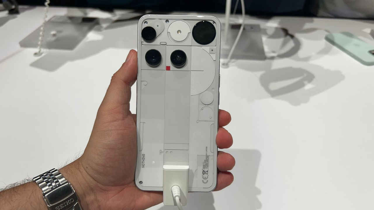 Nothing Phone 3 with Snapdragon 8s Gen 4 chipset, 5,500 mAh battery launched in India: Check price, specs and offers