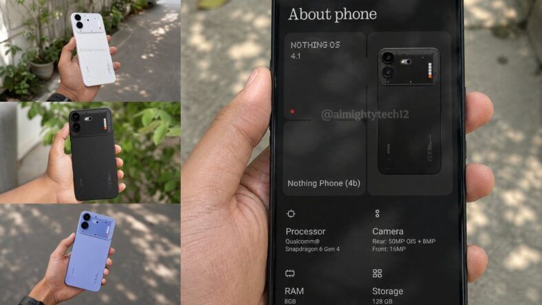 Nothing Phone 4b India launch next week: From price to specs and design ...