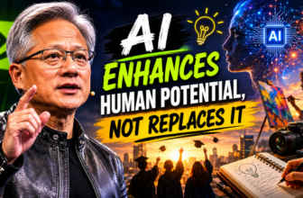 Nvidia CEO Jensen Huang says journalism, arts and storytelling will remain valuable in AI future