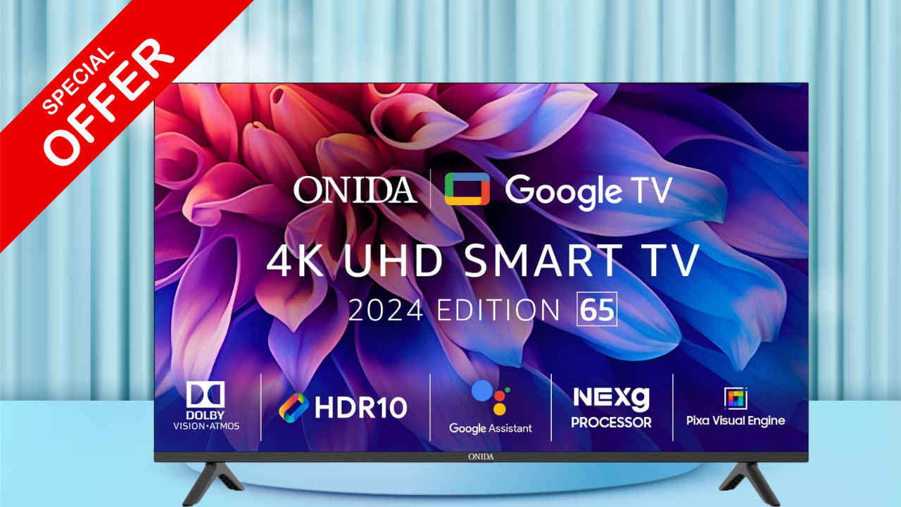 65 Inch Smart TV: ಅಮೆಜಾನ್ ಸೇಲ್‌ನಲ್ಲಿ 65 ಇಂಚಿನ ONIDA ಸ್ಮಾರ್ಟ್ ಟಿವಿಯ ಮೇಲೆ ಭರ್ಜರಿ ಡಿಸ್ಕೌಂಟ್!