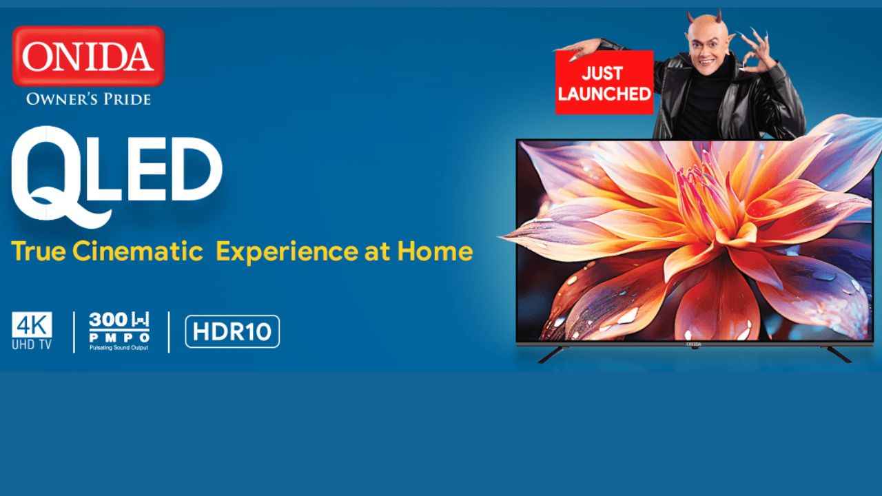 ONIDA யின் புதிய QLED டிவியை ஆபர் விலையில் வாங்க சூப்பர் வாய்ப்பு