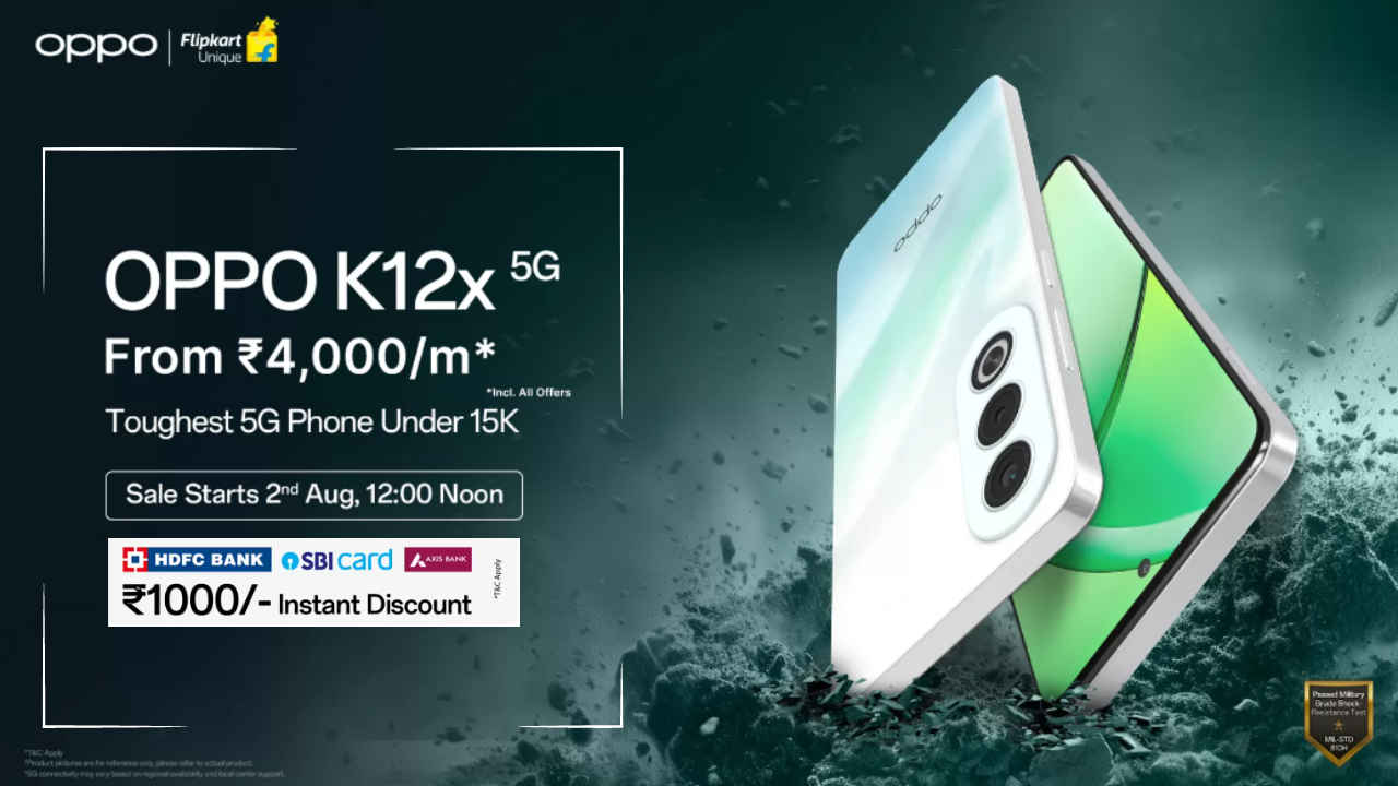 OPPO K12x 5G ಭಾರತದಲ್ಲಿ 5100mAh ಬ್ಯಾಟರಿ ಮತ್ತು 120hz ಡಿಸ್ಪ್ಲೇಯೊಂದಿಗೆ ಬಿಡುಗಡೆ! ಬೆಲೆ ಮತ್ತು ಫೀಚರ್ಗಳೇನು?