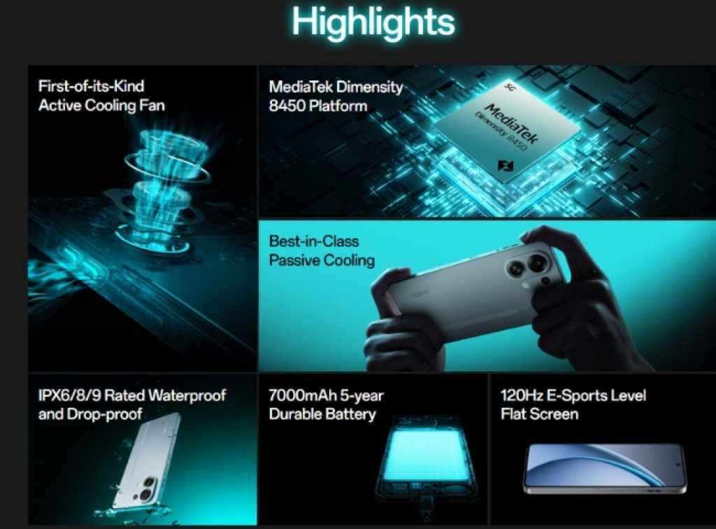 Oppo K13 Turbo With 7000mAh battery phone