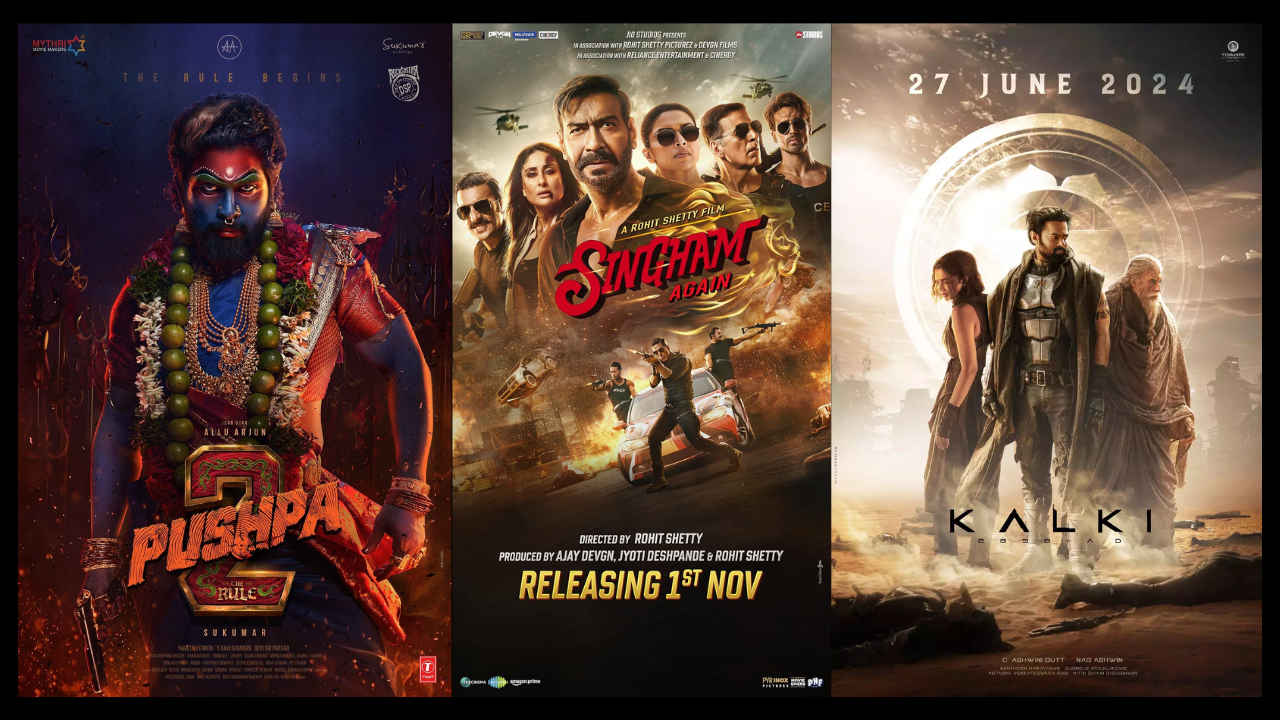 Upcoming movies on OTT in 2025: Singham Again, Pushpa 2 and more