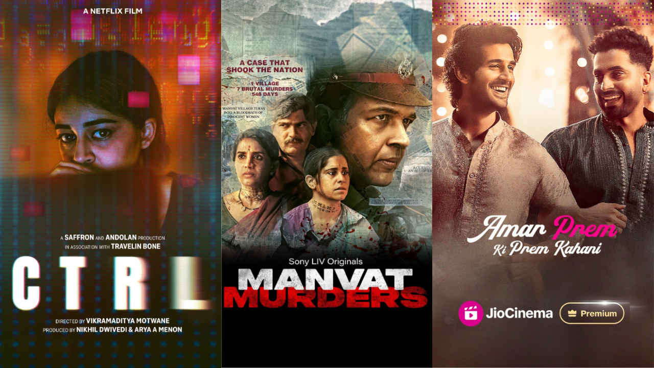 OTT This Week: साइबर थ्रिलर CTRL से लेकर दिल दहला देने वाली Manvat Murders तक, इस वीकेंड देख डालें ये लेटेस्ट फिल्में और सीरीज