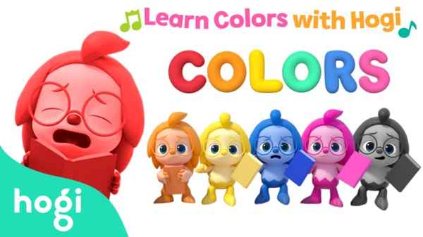 Pinkfong! Learn Colors with Hogi Poster 5