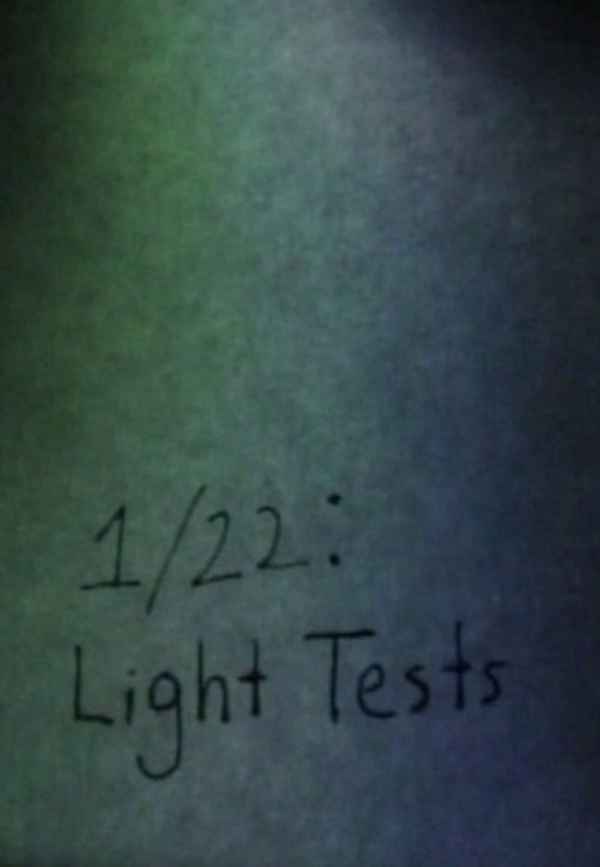 1/22: Light Tests Poster 2