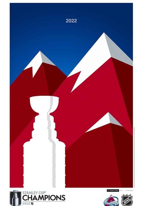 2022 Stanley Cup Champion Film: Colorado Avalanche Poster 2