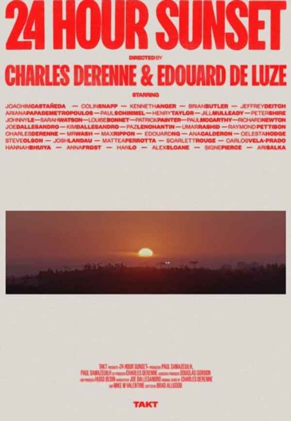 24 Hour Sunset Poster 2