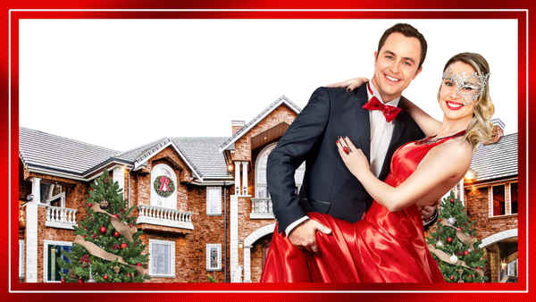 A Beauty & The Beast Christmas Poster 1