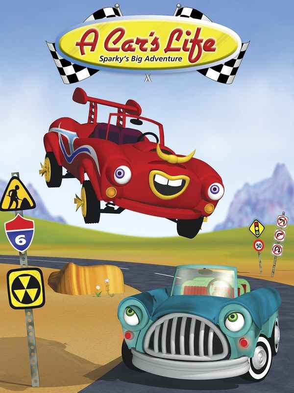 A Car's Life: Sparky's Big Adventure Poster 1