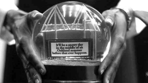 A Snowy Day in Oakland Poster 2