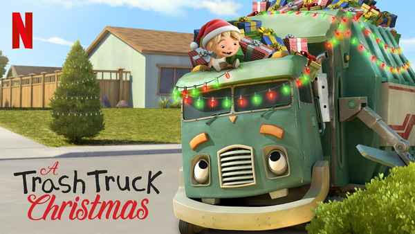 A Trash Truck Christmas Poster 7